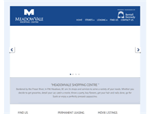 Tablet Screenshot of meadowvalesc.com